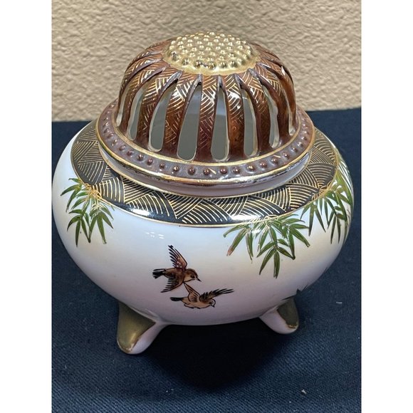 Vintage Japan Candsrea Hand Painted Incense Burner - Picture 13 of 14